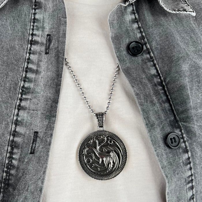 Кулон targaryen игра престолов из медицинской стали PS-014 PS-014 фото