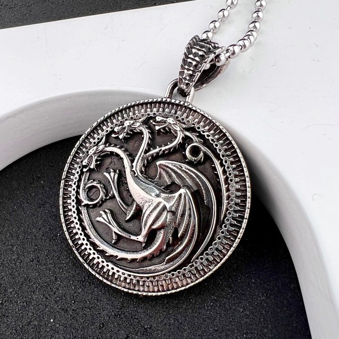 Кулон targaryen игра престолов из медицинской стали PS-014 PS-014 фото