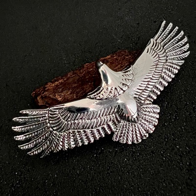 Готичний панк кулон орел з нержавіючої медичної сталі PS-019 PS-019 фото