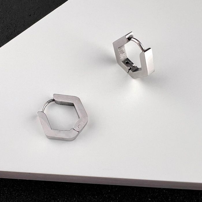 Серьги из нержавеющий медицинской стали ES-310 ES-310 фото