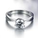 Женское кольцо с большим камнем из медицинской стали RS-006 RS-006 фото 2
