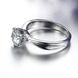 Женское кольцо с большим камнем из медицинской стали RS-006 RS-006 фото 3